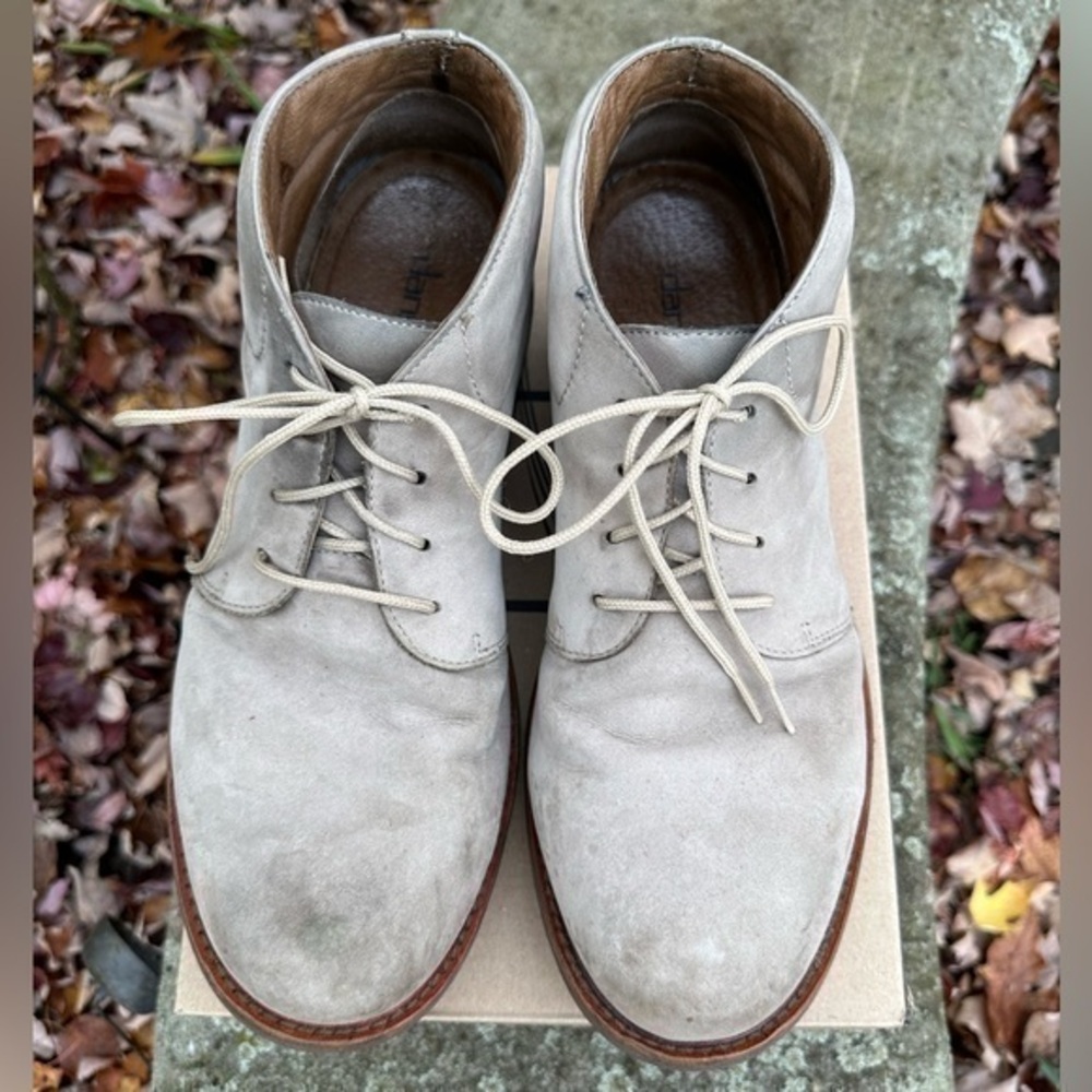 Dansko Men’s Jake Milled Nubuck Taupe Chukka Boots -‎ Size 10.5M